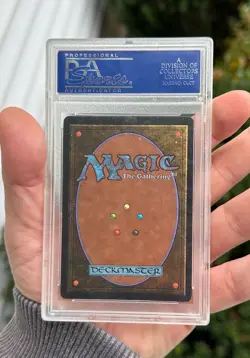 VTG 1993 Magic The Gathering PSA 7 Card Llanowar Elves BETA Rare MTG GRADED - Image 2
