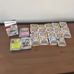 Pokemon Prismatic Evolutions Bulk - 14 open packs and 100+ card read description - Image 1