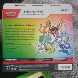 Pokemon TCG First Partner Illustration Collection Series 1 Box, Promo Cards - Image 2