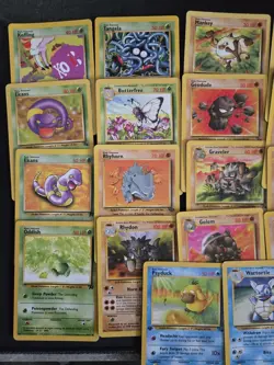 Vintage Pokemon WOTC Joblot/Bundle 40 Cards - MP-LP Condition Lot 2 - Image 2