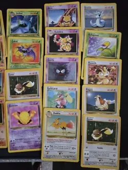 Vintage Pokemon WOTC Joblot/Bundle 40 Cards - MP-LP Condition Lot 2 - Image 5