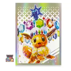 Eevee Prismatic Evolutions ETB Individual Card Sleeve Pokemon Center Original - Image 1