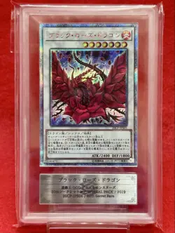Yu-Gi-Oh! Yugioh Japanese 【ARS9】Black Rose Dragon 20th Secret Rare - Image 1