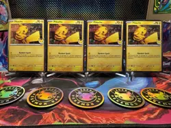 Pikachu Pokemon Day 2026 Exclusive - Card x4 Coin x6 - Image 1