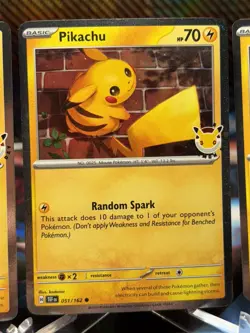 Pikachu Pokemon Day 2026 Exclusive - Card x4 Coin x6 - Image 3