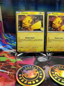 Pikachu Pokemon Day 2026 Exclusive - Card x4 Coin x6 - Image 5