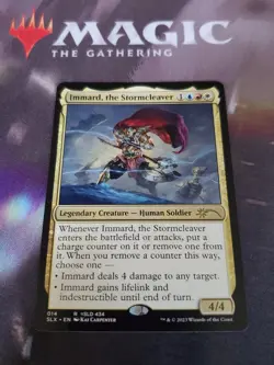 Mtg. Immard, the Stormcleaver. Universes Within. Pack Fresh - Image 1