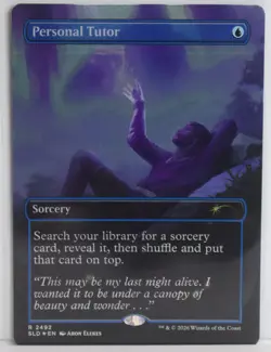 Personal Tutor [New, Near Mint] *Foil* {Dungeons & Dragons SLD} - Image 1