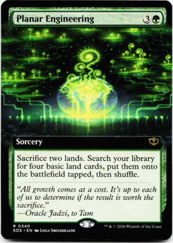 Planar Engineering (Extended Art) - [Secrets of Strixhaven] MTG SOS 340 NM 🌳 - Image 1