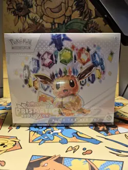 Pokemon Prismatic Evolutions ETB Elite Trainer Box x2 - Both Factory Sealed - Image 2