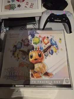 🌈✨ Pokemon TCG Prismatic Evolutions Elite Trainer Box (ETB) – Factory Sealed ✅ - Image 2