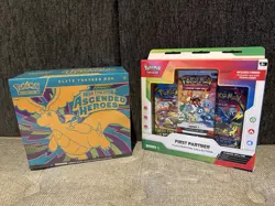 Pokemon TCG Ascended Heroes Elite Trainer Box & First Partner Illustration Coll… - Image 1