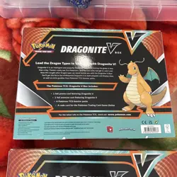 Pokemon TCG Dragonite v Collection Box Evolving Skies Pack x2 - Image 5