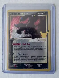 Umbreon Gold Star ⭐ 17/17 – Pokemon Celebrations 25th Anniversary Classic - Image 1