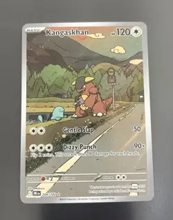 Destined Rivals Kangaskhan 204/182 Illustration Rare Pokemon NM/M - Image 1