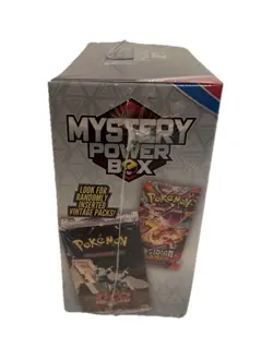 Pokemon TCG Mystery Power Box Factory Sealed 5 Booster Packs Chase Pack Seeded - Image 2