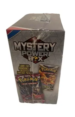 Pokemon TCG Mystery Power Box Factory Sealed 5 Booster Packs Chase Pack Seeded - Image 4