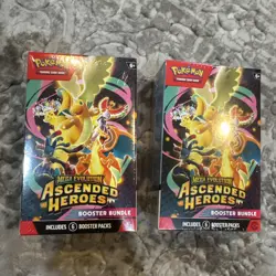 Pokemon TCG Ascended Heroes Booster Bundles, NEW & SEALED - LOT OF 2 - Image 1