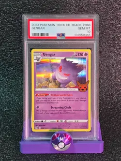 PSA 10 Gengar #066 Pokemon Trick or Trade - Image 1