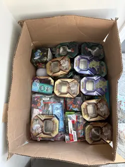 Pokemon Crown Zenith ETB Box, Tins, Mini Portfolios Lot for Pokemon TCG Empty - Image 2