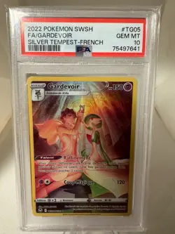 Carte Pokemon Gardevoir TG05/TG30 EB12 Tempete Argentee PSA 10 GEM MINT 🇫🇷 - Image 1