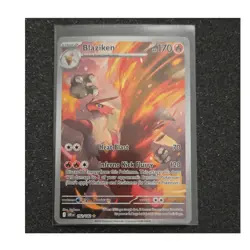 Pokemon 2025 Blaziken 192/182 Sv10 Destined Rivals Illustration Rare Holo 170 HP - Image 1