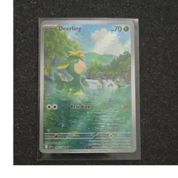 Pokemon 2025 Deerling 091/086 Sv: White Flare Illustration Rare Holo 70 HP - Image 1