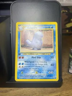 Quagsire 1st Edition 48/64 Neo Revelation WOTC Vintage Pokemon - Image 1