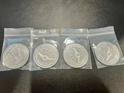 Lot of 4 - Pokemon Mega Charizard EX UPC Ultra-Premium Collection Charizard Coin - Image 2