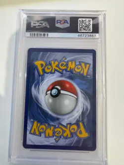 Pokemon Cosmic Eclipse Full Art Blastoise & Piplup GX Alt Art 215/236 PSA 10 - Image 2