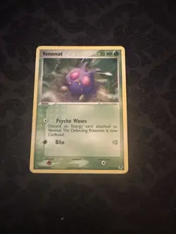 Venonat 84/112 Pokemon - EX FireRed and LeafGreen - Image 1