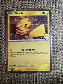 Pikachu 051/162, Pokemon Day Promo, Pokemon, NM - Image 1