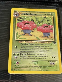 The Pokemon Company 2001 Pokemon Southern Islands Vileplume 17/18 Reverse Holo … - Image 1
