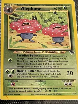 The Pokemon Company 2001 Pokemon Southern Islands Vileplume 17/18 Reverse Holo … - Image 4