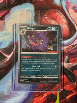 Pokemon GameStop Stamped Exclusive Gengar Promo Sealed 050/088 - Image 1
