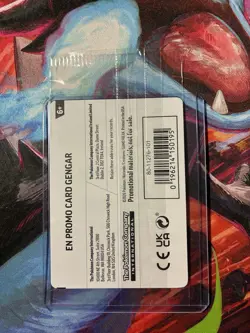 Pokemon GameStop Stamped Exclusive Gengar Promo Sealed 050/088 - Image 2