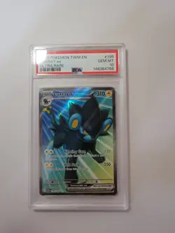 2024 POKEMON TWM EN-TWILIGHT MASQUERADE ULTRA RARE #195 LUXRAY EX PSA 10 - Image 1