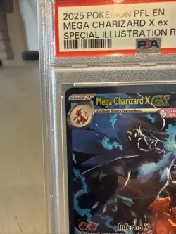 Pokemon 2025 Mega Charizard X ex 125/094 SIR Phantasmal Flames GEM MINT PSA 10 - Image 2