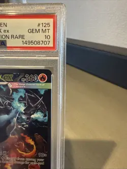 Pokemon 2025 Mega Charizard X ex 125/094 SIR Phantasmal Flames GEM MINT PSA 10 - Image 3