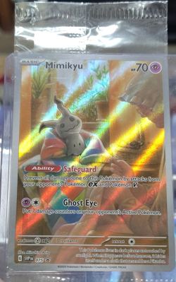 SEALED GRADABLE BLACK STAR PROMO Pokemon Mimikyu 075 Scarlet & Violet - Image 1