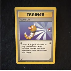 Scoop Up #78 | Pokemon Base Set | Moderately Played - Image 1