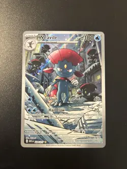 Pokemon TCG Weavile 228/217 Illustration Rare Near Mint Ascended Heroes - Image 1