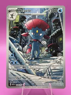 Pokemon TCG Weavile 228/217 - Ascended Heroes Illustration Rare Near Mint - Image 1