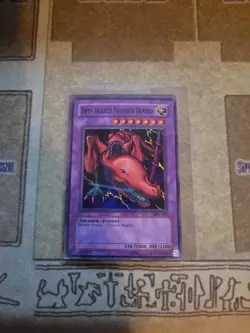 YUGIOH TWIN-HEADED THUNDER DRAGON MRD-EN120 SUPER UNLIMITED ED LP 1996 - Image 1
