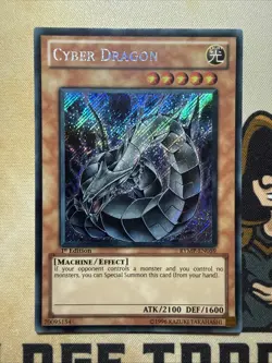 Cyber Dragon (Alternate Art) RYMP-EN059 Secret Rare - 1st Edition - Yugioh NM - Image 2