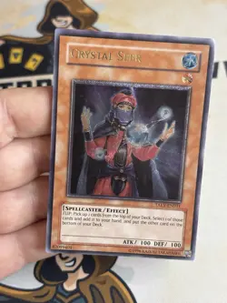Crystal Seer TAEV-EN031 Ultimate Rare Unlimited YuGiOh! VLP EURO - Image 2