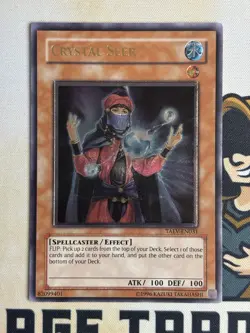 Crystal Seer TAEV-EN031 Ultimate Rare Unlimited YuGiOh! VLP EURO - Image 3