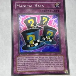 Yu-Gi-Oh! Magical Hats Super Rare Trap Pharaoh's Servant 1st Ed PSV-033 Konami - Image 5