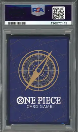 PSA 9 Portgas D. Ace (3rd Anniversary Winner) OP07-053 EN One Piece B28 - Image 2