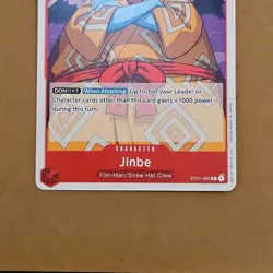 One Piece Jinbe (ST01-005/79) Starter Deck 01 Straw Hat Crew NM TCG CCG - Image 3